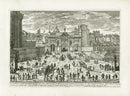 Perelle Original Architectural Engraving France Porte St. Anthoine - Panteek Antique Prints