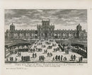 Perelle Original Architectural Engraving France Prince Pamphile - Panteek Antique Prints