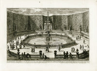 Perelle Original Architectural Engraving France Renommee - Panteek Antique Prints