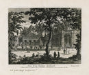 Perelle Original Architectural Engraving France Tivoli Fountain - Panteek Antique Prints