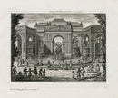 Perelle Original Architectural Engraving France Veues de Rome - Panteek Antique Prints