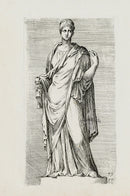 Perrier Antique Etching 1638 Agrippina - Panteek Antique Prints