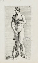 Perrier Antique Etching 1638 Aphrodite - Panteek Antique Prints