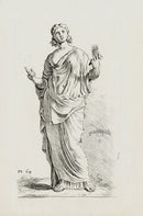 Perrier Antique Etching 1638 Ceres 24 - Panteek Antique Prints