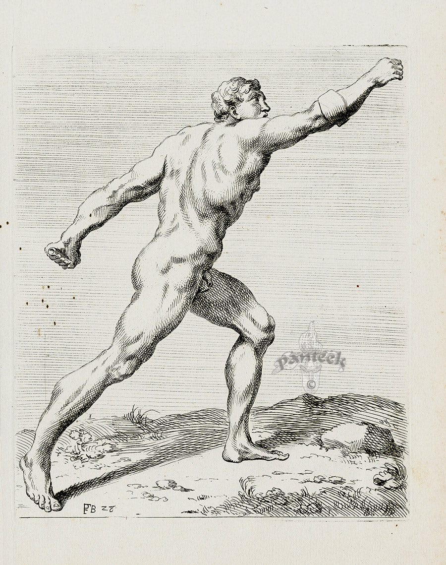 Perrier Antique Etching 1638 Ephesus