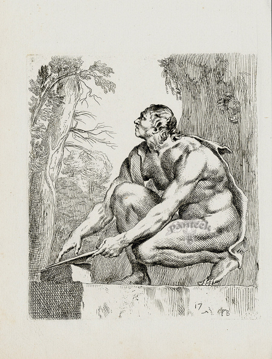 Perrier Antique Etching 1638 Explorer