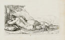 Perrier Antique Etching 1638 Hermaphroditus - Panteek Antique Prints
