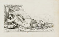 Perrier Antique Etching 1638 Hermaphroditus - Panteek Antique Prints