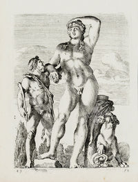 Perrier Antique Etching 1638 Lacchus - Panteek Antique Prints