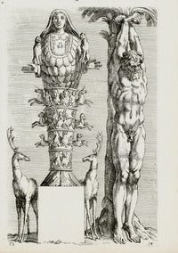 Perrier Antique Etching 1638 Marsius - Panteek Antique Prints