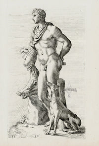 Perrier Antique Etching 1638 Melegri - Panteek Antique Prints