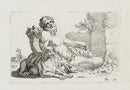 Perrier Antique Etching 1638 Nile River God - Panteek Antique Prints