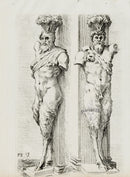Perrier Antique Etching 1638 Satyrs - Panteek Antique Prints