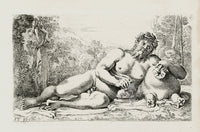 Perrier Antique Etching 1638 Silenus - Panteek Antique Prints
