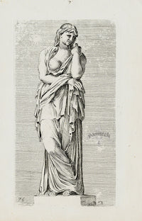 Perrier Antique Etching 1638 Venturia - Panteek Antique Prints