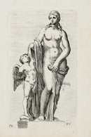 Perrier Antique Etching 1638 Venus & Cupid - Panteek Antique Prints