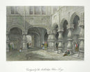 Picturesque American & Europe Archbishop's Palace, Liege - Panteek Antique Prints