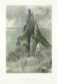 Picturesque American & Europe Bent Cliff, Ireland - Panteek Antique Prints