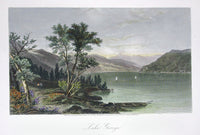Picturesque American & Europe Lake George New York - Panteek Antique Prints
