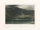 Picturesque American & Europe Llyn Idwal Scotland - Panteek Antique Prints