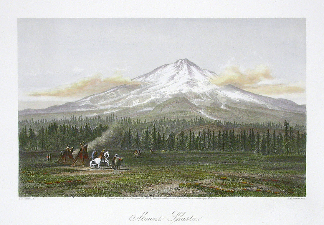 Picturesque American & Europe Mount Shasta California