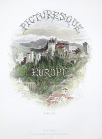 Picturesque American & Europe Picturesque Europe - Panteek Antique Prints
