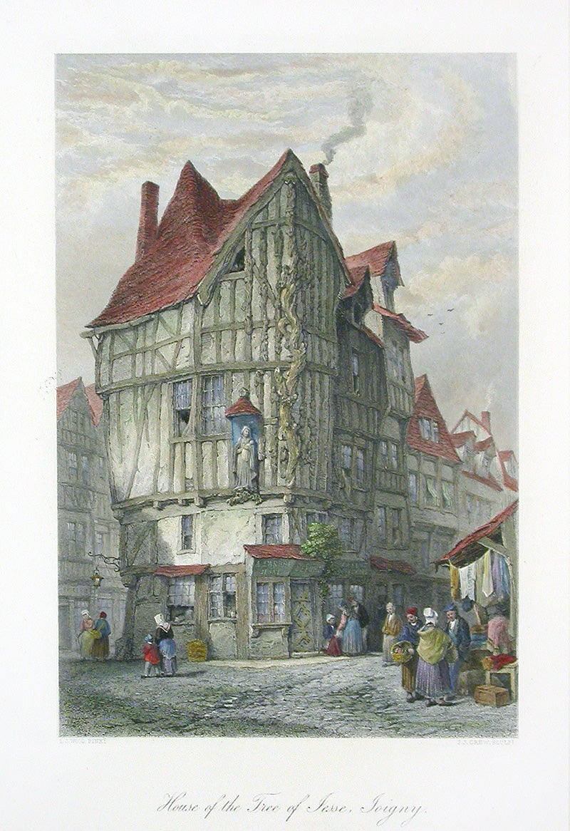 Picturesque American & Europe Tree of Jesse House, Joigny