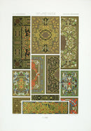 Racinet Decorative Art Nouveau Print 1889 16th & 17th Century Borders - Panteek Antique Prints