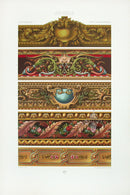 Racinet Decorative Art Nouveau Print 1889 17th Century Baroque - Panteek Antique Prints