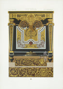 Racinet Decorative Art Nouveau Print 1889 17th Century Table - Panteek Antique Prints