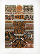 Racinet Decorative Art Nouveau Print 1889 Greek Interlaced - Panteek Antique Prints