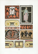 Racinet Decorative Art Nouveau Print 1889 Greek Mosaic - Panteek Antique Prints