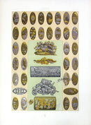 Racinet Decorative Art Nouveau Print 1889 Japanese Tosogu - Panteek Antique Prints