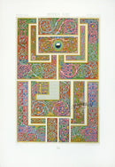 Racinet Decorative Art Nouveau Print 1889 Middle Ages Vines - Panteek Antique Prints