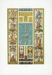 Racinet Decorative Art Nouveau Print 1889 Renaissance Griffon - Panteek Antique Prints