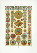 Racinet Decorative Art Nouveau Print 1889 Renaissance Medallions - Panteek Antique Prints