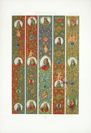 Racinet Decorative Art Nouveau Print 1889 Renaissance Portraits - Panteek Antique Prints