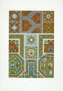 Racinet Decorative Art Nouveau Print 1889 Renaissance Roundels - Panteek Antique Prints