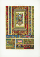 Racinet Decorative Art Nouveau Print 1889 Renaissance Unicorns - Panteek Antique Prints