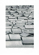 Ray Morimura First Snow of the Year 2005 Original Woodblock Print - Panteek Antique Prints