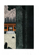 Ray Morimura Gate 2007 Original Woodblock Print - Panteek Antique Prints