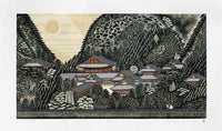Ray Morimura Tokujukyo 27/60 2007  Original Woodblock Print - Panteek Antique Prints