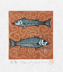 Rei (Ray) Morimura Pices Fish - Panteek Antique Prints
