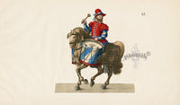 Reibisch Der Rittersaal Antique Prints, Chivalry & Armour Drummer - Panteek Antique Prints