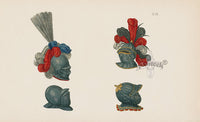 Reibisch Der Rittersaal Antique Prints, Chivalry & Armour Helmets - Panteek Antique Prints