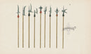 Reibisch Der Rittersaal Antique Prints, Chivalry & Armour Lances X - Panteek Antique Prints