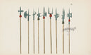 Reibisch Der Rittersaal Antique Prints, Chivalry & Armour Lances XI - Panteek Antique Prints