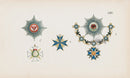 Reibisch Der Rittersaal Antique Prints, Chivalry & Armour Prussian Awards - Panteek Antique Prints