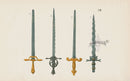 Reibisch Der Rittersaal Antique Prints, Chivalry & Armour Swords - Panteek Antique Prints