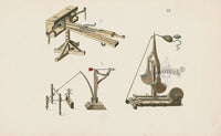 Reibisch Der Rittersaal Antique Prints, Chivalry & Armour Trebuchet - Panteek Antique Prints